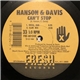 Hanson & Davis - Can't Stop