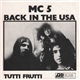 MC 5 - Back In The USA / Tutti Frutti